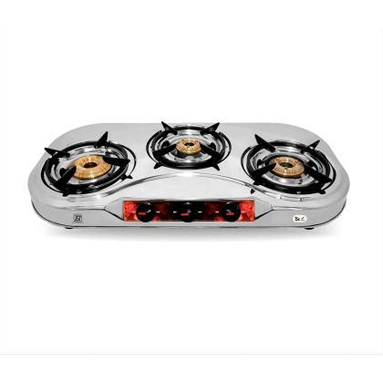rasoi 3 burner gas stove